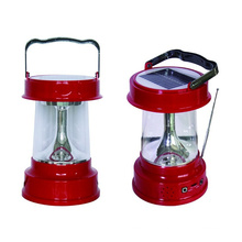 Outdoor Portable Radio Function Solar Lantern